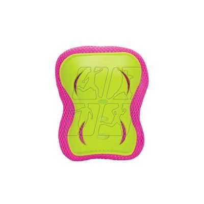 33. Set of protectors Nils Extreme H320 pink-lime size XL