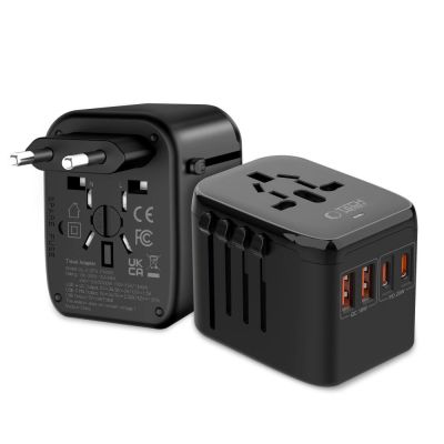 2. Tech-Protect TA200 EU / UK / US / AU adapter - black