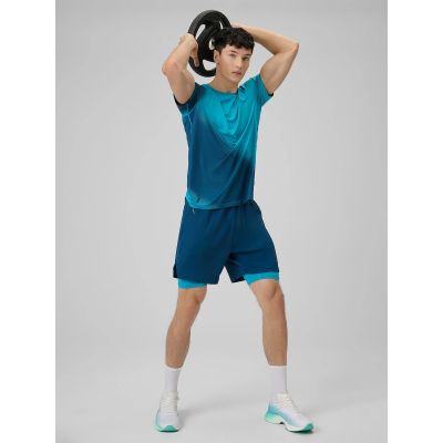 6. Men's quick-drying regular training T-shirt 4F 4FRSS26TFTSM2341-48A