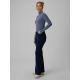 4. Women's 4F flared leg sweatpants 4FWAW26TTROF1747-31S