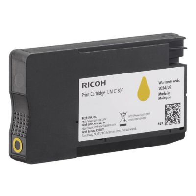 Ricoh 408520 Toner Cartridge 1pc Original Yellow