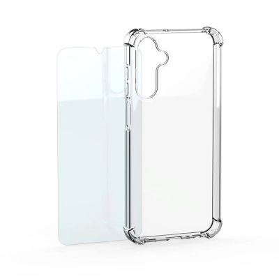 Samsung by Mobeen Clear Cover Case + Tempered Glass Set for Samsung Galaxy S26+ - Transparent