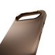 6. Puro Icon Mag Pro Liquid Silicone Case for iPhone 17 Air, MagSafe Compatible, with Camera Protection and Aluminum Buttons - Brown