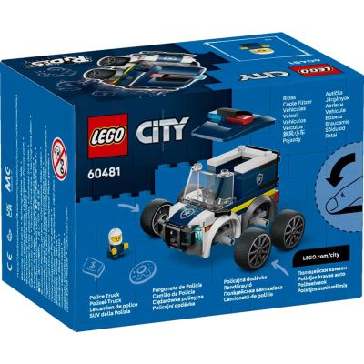 2. LEGO City 60481 Racers: Police Truck