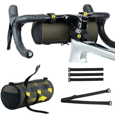 3. Rockbros 30110049001 bicycle handlebar bag 2 l - green