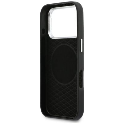 7. BMW M Sign Metal Logo MagSafe Case for iPhone 17 Pro - Black