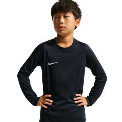 6. Nike Dri-Fit Park VIII Longsleeve Kids T-Shirt Black HV8239 010