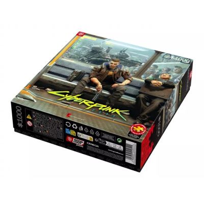 4. Good Loot Gaming Puzzle: Cyberpunk 2077 – Metro, 1,000 Pieces