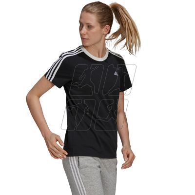 7. Adidas Essentials 3-Stripes W GS1379 Tee