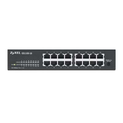 3. Switch Zyxel GS1100-16E-EU0101F 16p Unmanaged, Fanless, Slim
