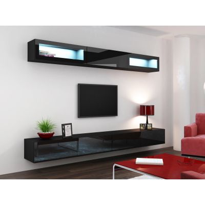 9. VIGO '90' display cabinet full 90/35/32 black/black combination