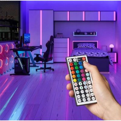 7. Vention Silicone Neon LED Strip with IR Remote and DC 12V Power Supply 5m