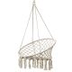 2. OPENWORK HAMMOCK HANGING CHAIR STORK'S NEST 80x60CM ECRU