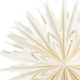 5. Hanging Paper Snowflake Decoration Ø 50 cm MICA – White