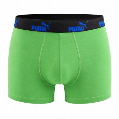 5. Puma Men's Boxershorts 6-Pack Black Green Gray Boxer Briefs