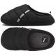 4. Men’s/Women’s Winter Slipper Slides PUMA SCUFF BLACK, Black, Lined (384945-01)
