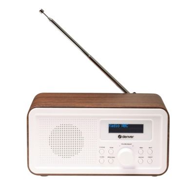 DAB+/FM radio Denver DAB-30DW dark wood