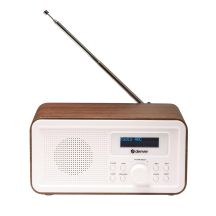 DAB+/FM radio Denver DAB-30DW dark wood