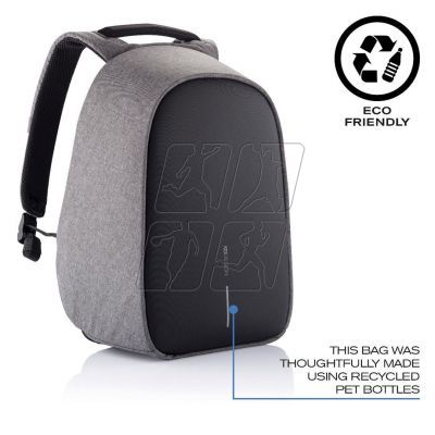 17. XD DESIGN ANTI-THEFT BACKPACK BOBBY HERO REGULAR GREY P/N: P705.292