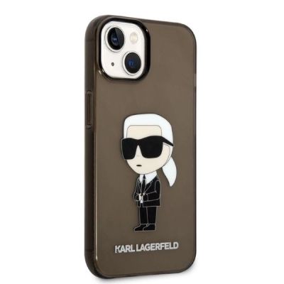 4. Karl Lagerfeld Ikonik Karl case for iPhone 14 Plus - black