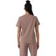 3. Champion Women's Short Sleeve T-shirt Dark Beige 119125 MS513