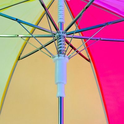 5. Transparent Umbrella 98 cm, Semi-Automatic RAINBONW