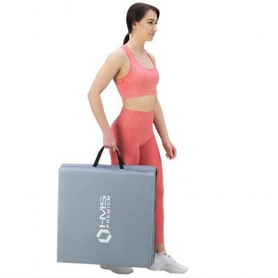 10. HMS MGS02 foldable gymnastics mattress gray 1800x600x500mm