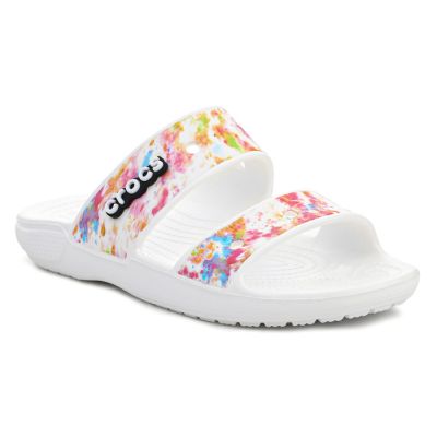Crocs Classic Tie Dye Graphic Sandal W 207283-928 flip-flops