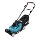 Makita DLM382PM2 Lawn Mower Battery Black, Blue