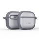 2. Tech-Protect Slim Hook Case for AirPods 4 - Gray