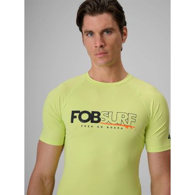 5. Men's 4F 4FRSS26TFWSM001-45S T-shirt for swimming and water sports with UPF50+ filter