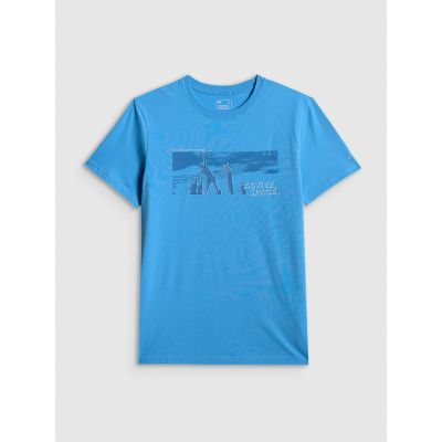 6. Men's reagular printed T-shirt 4F 4FWSS26TTSHM3035-33S