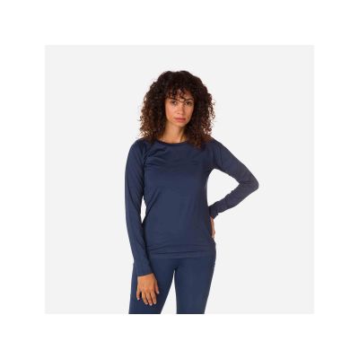 3. ROSSIGNOL W Skpr Ls Tee Navy Blue Thermal T-shirt