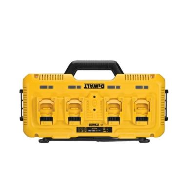 6. DEWALT DCB104 4-WAY MULTIVOLTS 8A XR CHARGER