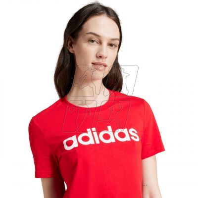 5. adidas Loungewear Essentials Slim Logo Tee W IY9189