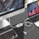 13. Orico PTAV USB-C - VGA adapter and 3.5 mm Full HD mini jack 0.15 m - silver
