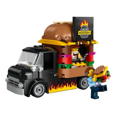 3. LEGO City 60404 Burger Truck