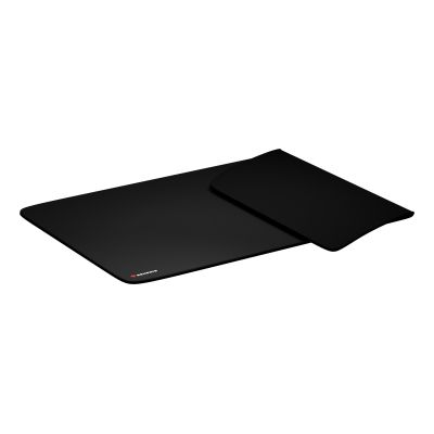 6. GENESIS Carbon 500 Hyper Logo Gaming Mousepad Black