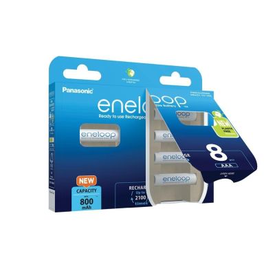 3. PANASONIC ENELOOP AAA 800 mAh 8 pcs