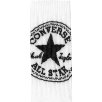 6. Converse 2-pack socks white, black E744A
