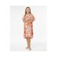 2. RIP CURL Mixed Cotton Hooded Towel-Girl Poncho Red