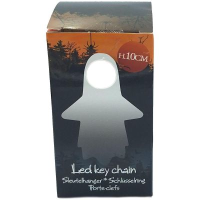4. DECORATIVE KEY RING PENDANT SMILING LED GHOST