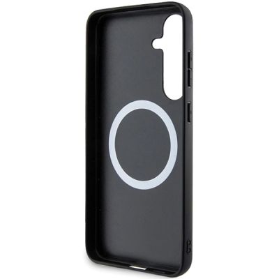 7. BMW Carbon Tricolor Line MagSafe Case for Samsung Galaxy S24+ - Black