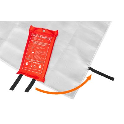 6. NEO TOOLS Glass Fibre Fire Blanket 1.2 x 1.8 m