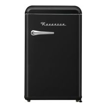 Ravanson LKK-120ERB Retro Refrigerator (Black)