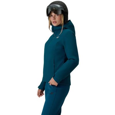 4. Women’s 4F F1221 Ski Jacket Sea Green 4FWAW26TTJAF1221 46S