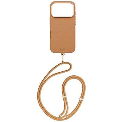 2. Uniq Coehl Mirelle Case for iPhone 17 Pro Magnetic Charging - Brown