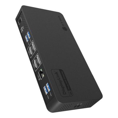 ICY BOX IB-DK2255AC Wired USB 3.2 Gen 2 (3.1 Gen 2) Type-C Black