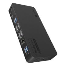 ICY BOX IB-DK2255AC Wired USB 3.2 Gen 2 (3.1 Gen 2) Type-C Black