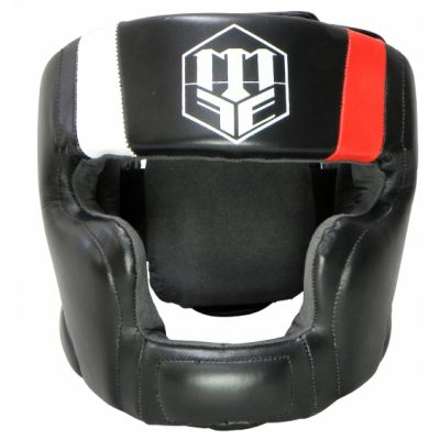 Leather boxing sparring helmet KSS-MFE-PL 02MFE01-M